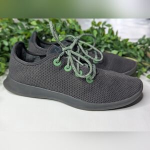 Allbirds Trail Runners Men's Size 12 Gray Green Laces